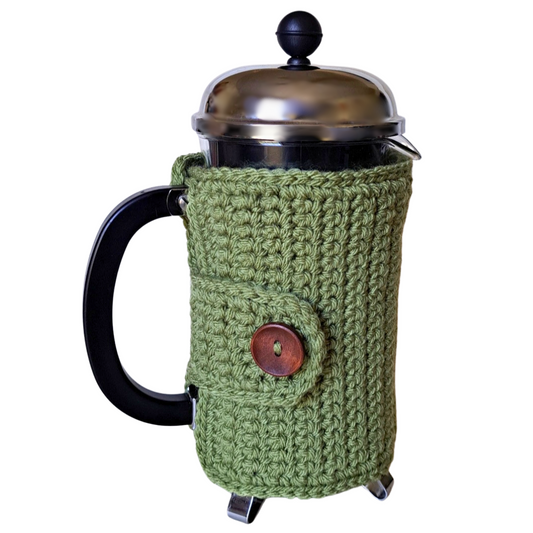 Dusty Green French Press Cozy