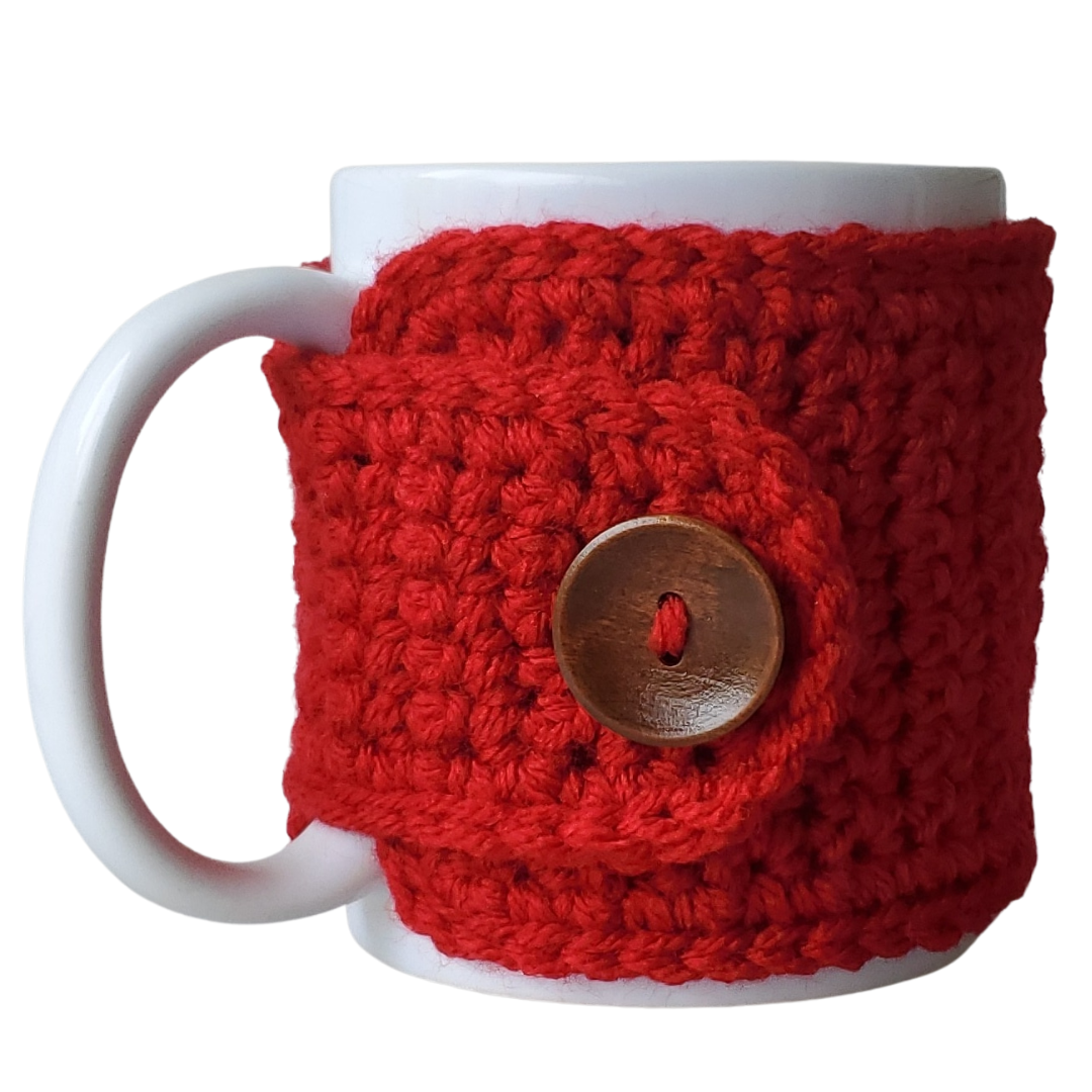 Red Coffee Cozy Sleeve for Mom