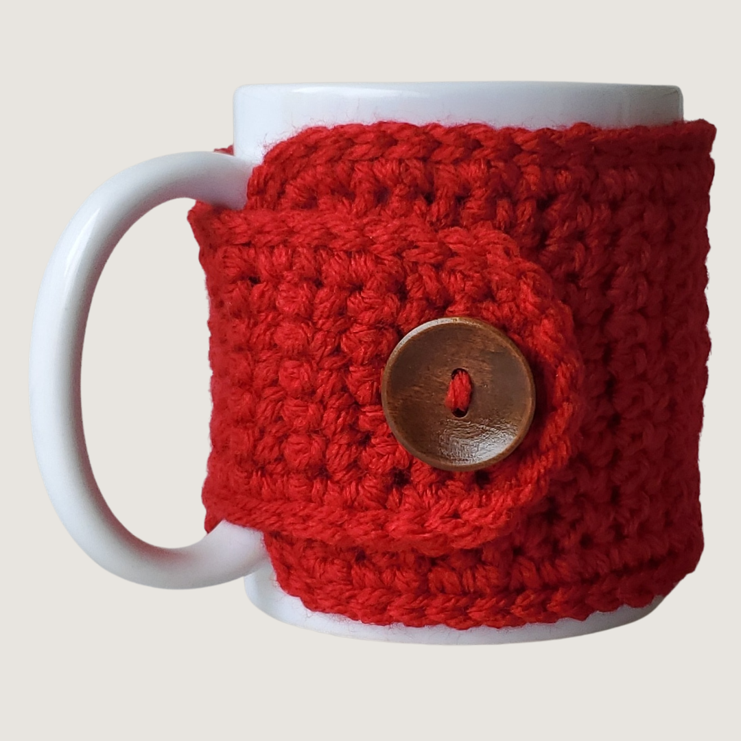 Red Coffee Cozy Sleeve for Mom