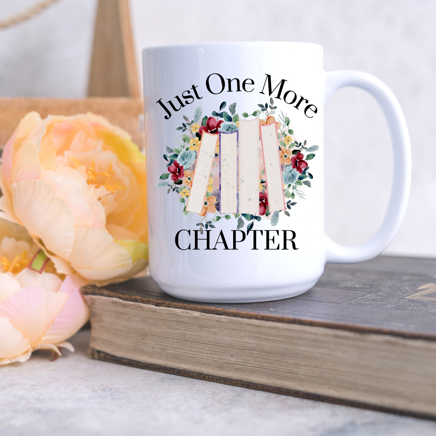 Just One More Chapter Mug