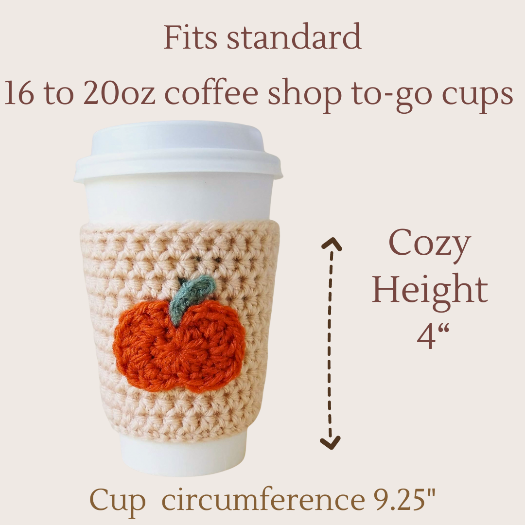 Autumn Mug and Cup Covers  (2 Pack Cozy Set)