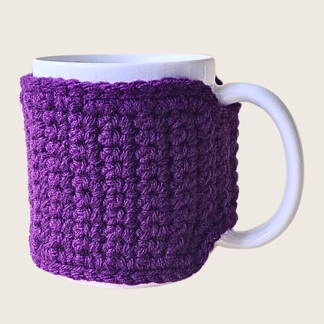 Purple Coffee Cozy Sleeve