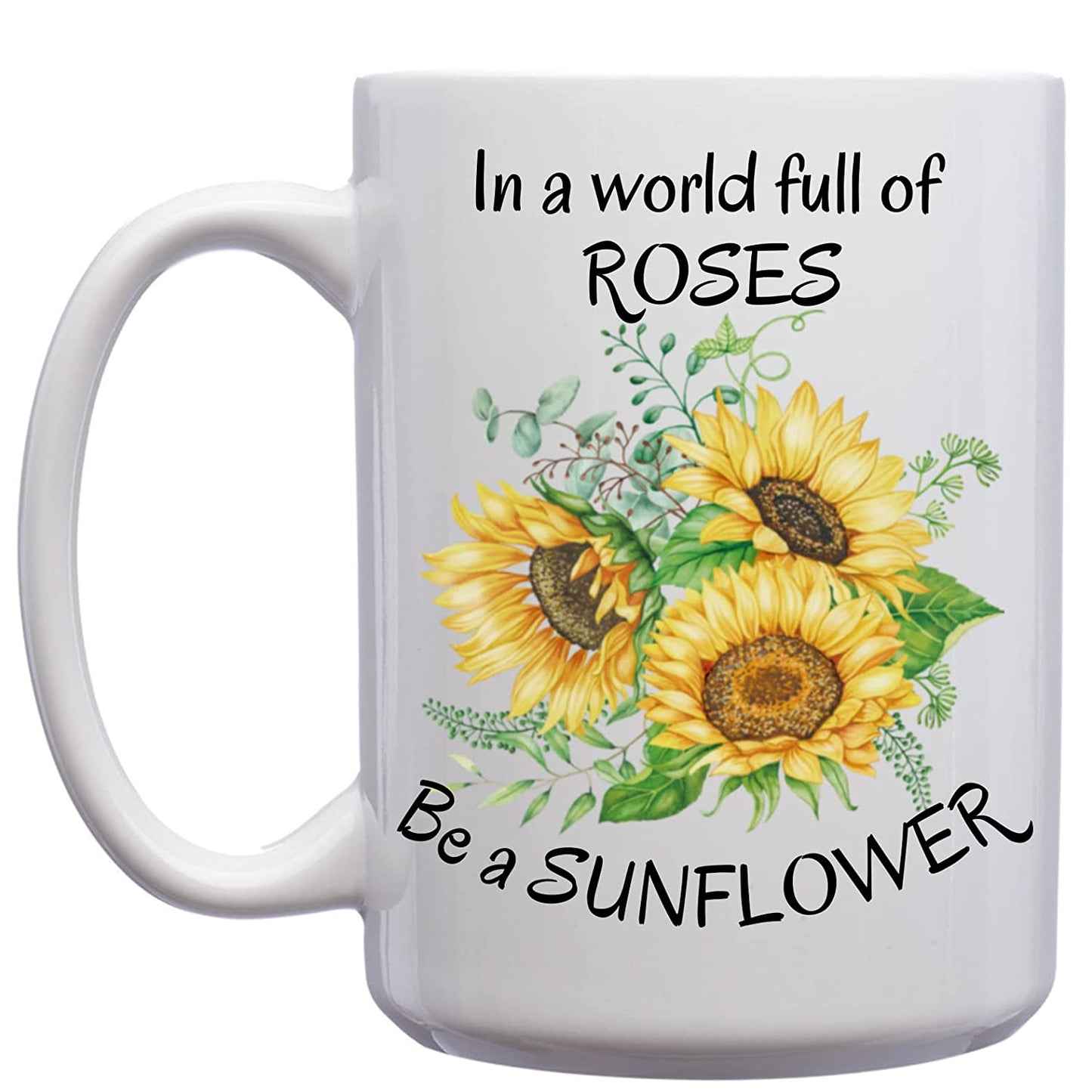 Fall Mug | Be A Sunflower Coffee Cup